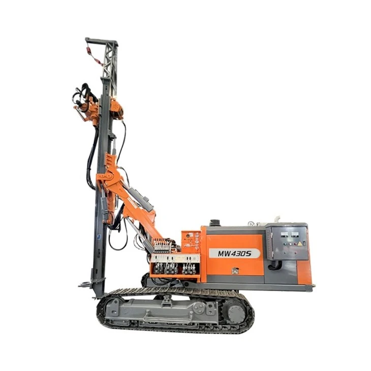 Split anchor drilling rig